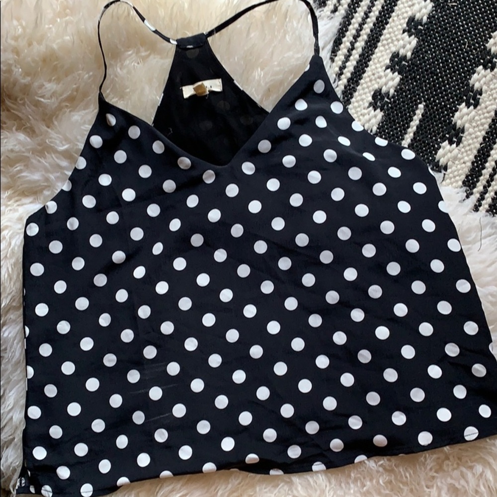 NWOT Gilli polka dot tank